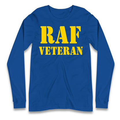 RAF Veteran Longsleeve T Shirt