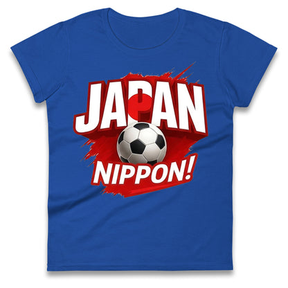 Japan Retro World Cup Ladies T Shirt