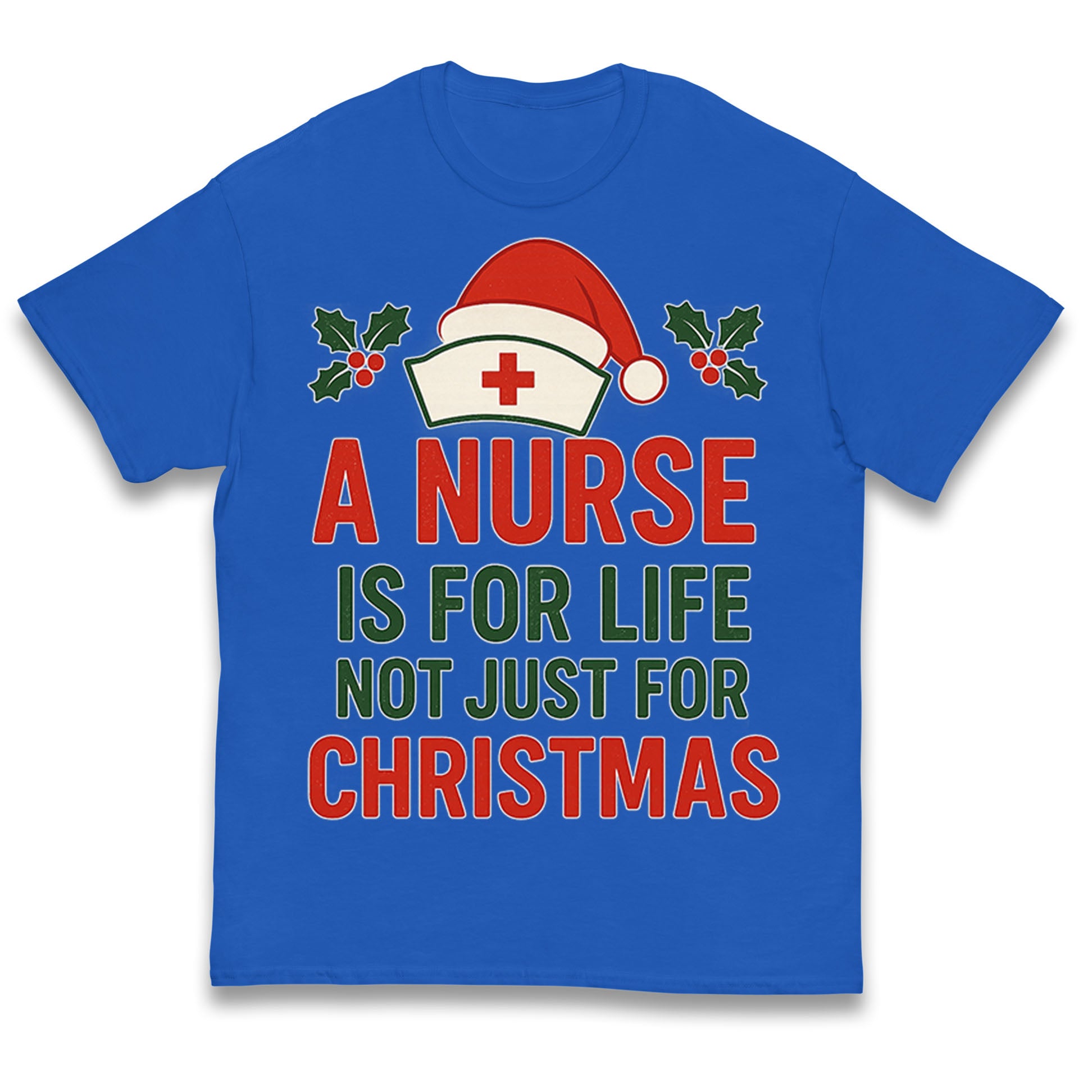 Nursing Christmas Kids T Shirt