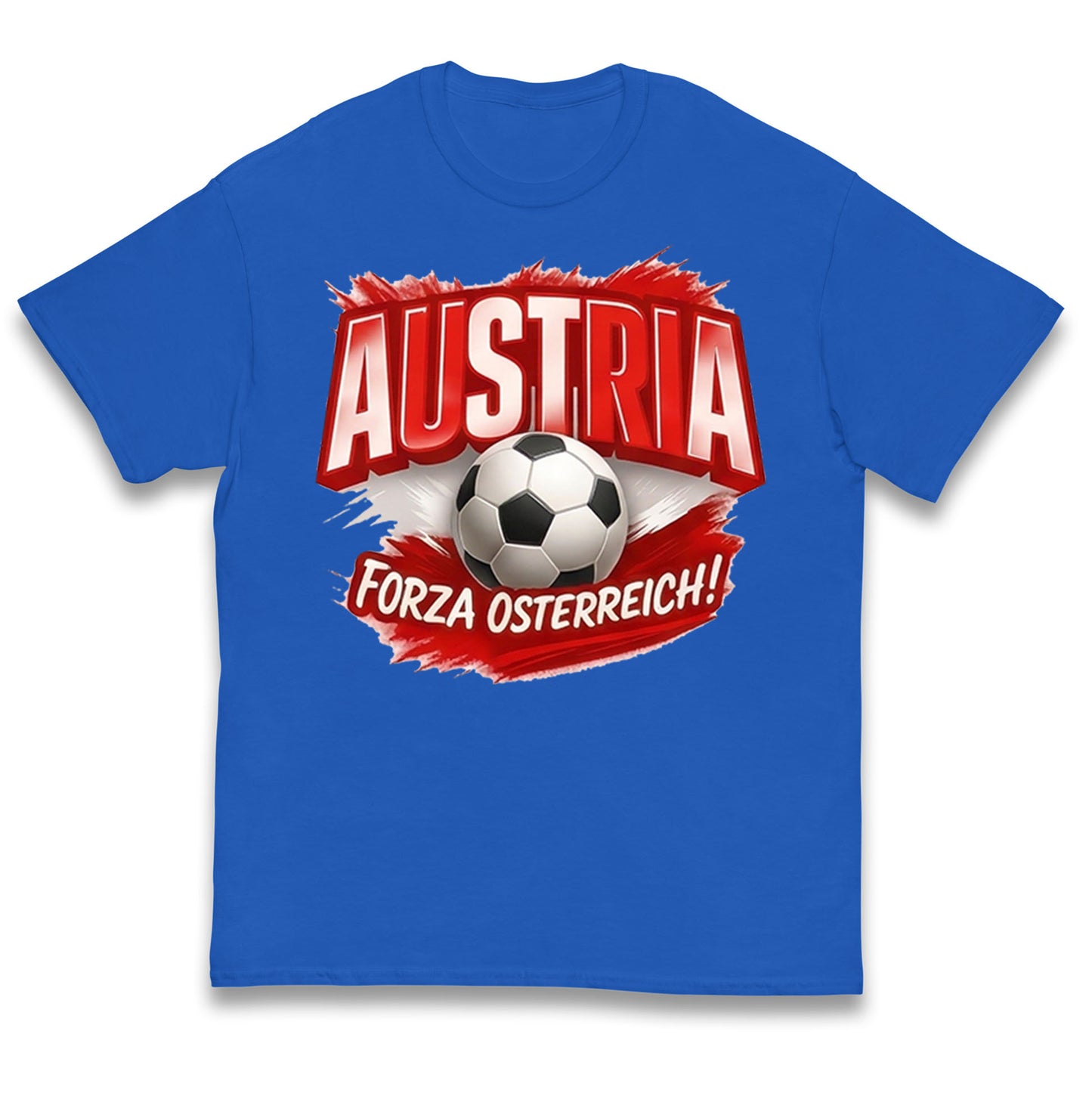 Austria Retro World Cup Kids T Shirt
