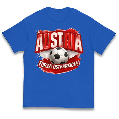 Austria Retro World Cup Kids T Shirt