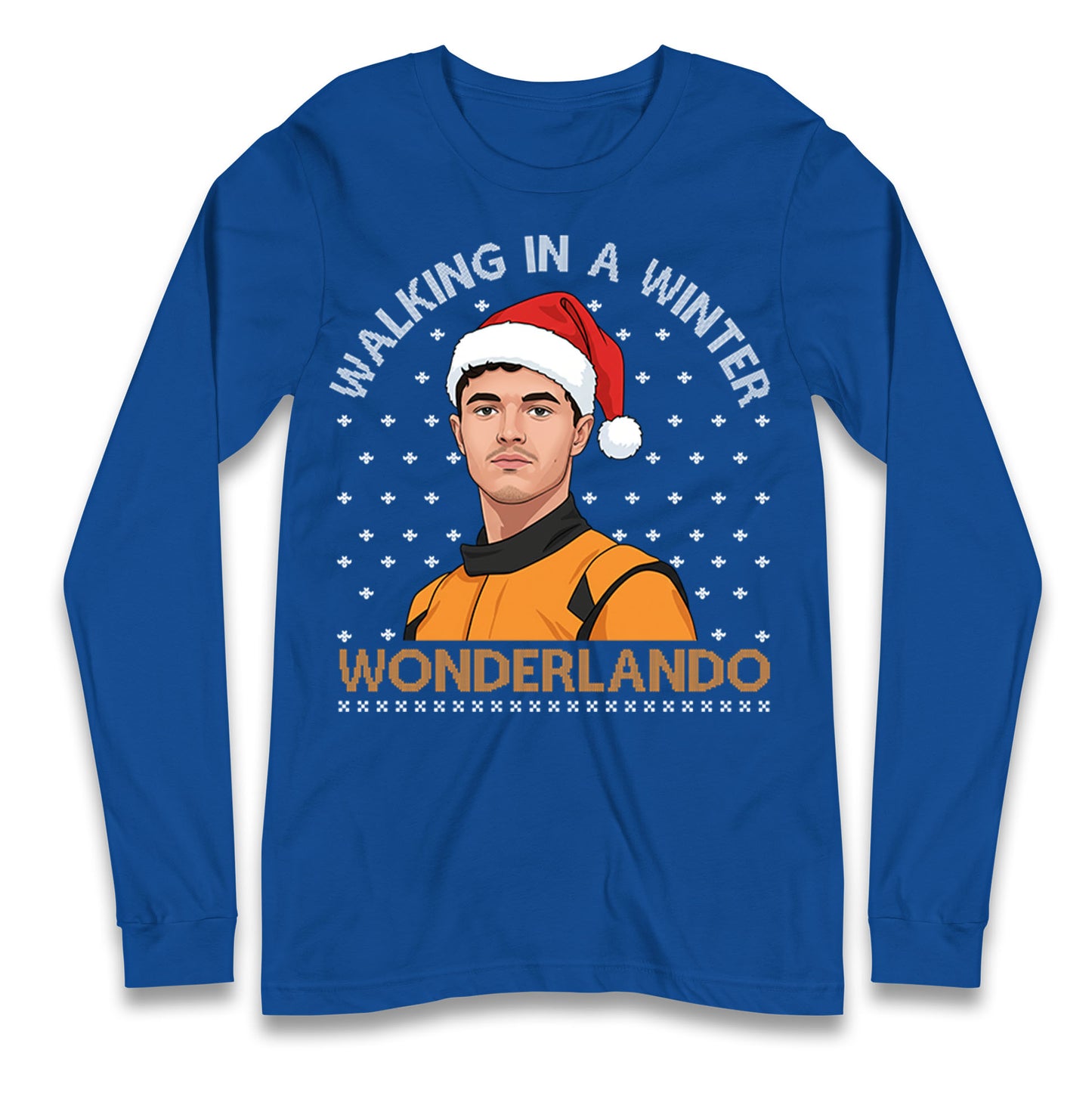 Lando Norris Christmas Longsleeve T Shirt