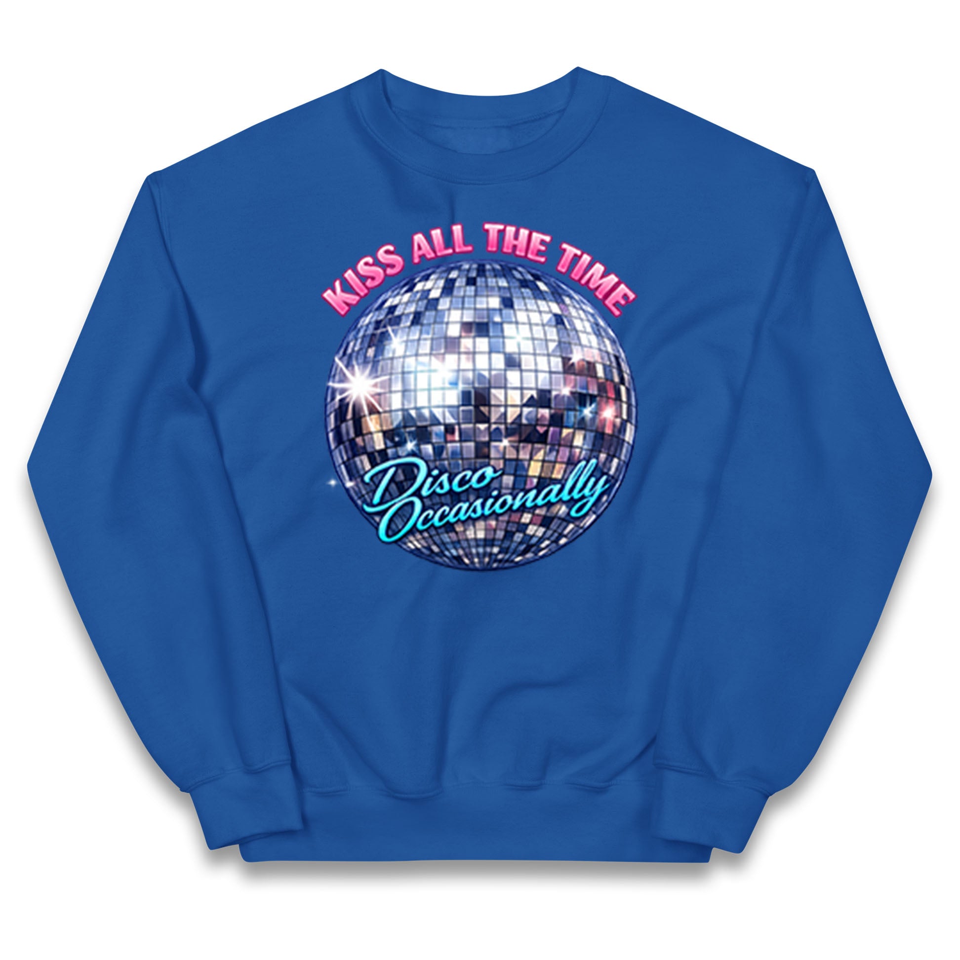 Kiss All The Time Disco Occasionally Kids Jumper