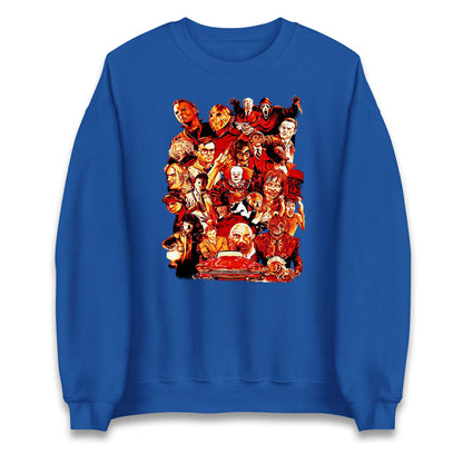 Horror Characters Halloween Unisex Sweatshirt