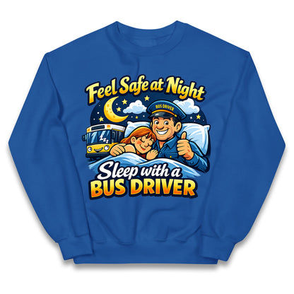 Bus Driver Job Title Kids Jumper