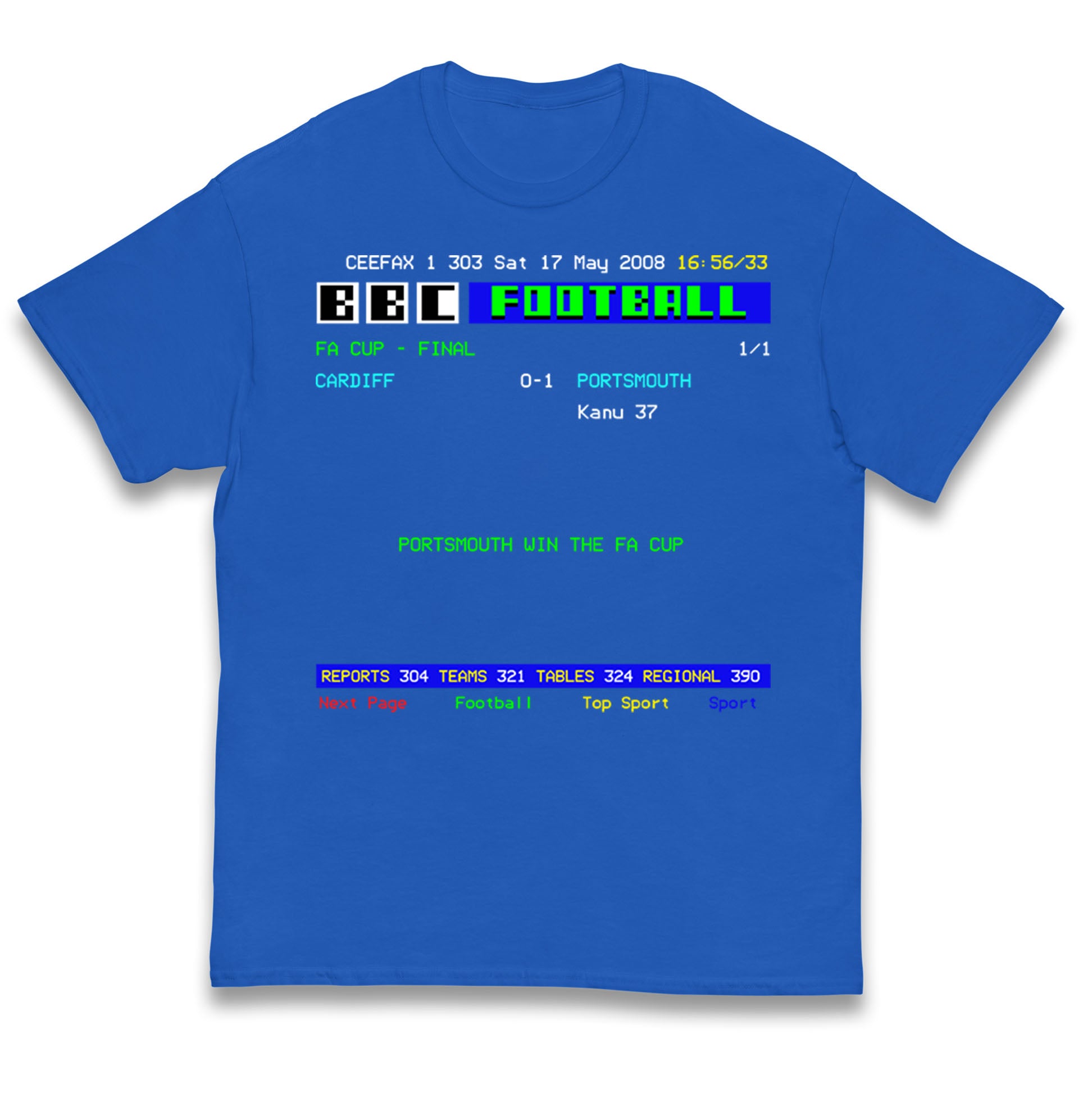 Portsmouth FA Cup Winners 2008 Kids T Shirt