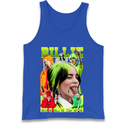 Billie Eilish Green Tank Top