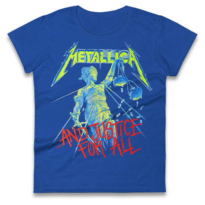 Metallica And Justice For All Ladies T Shirt