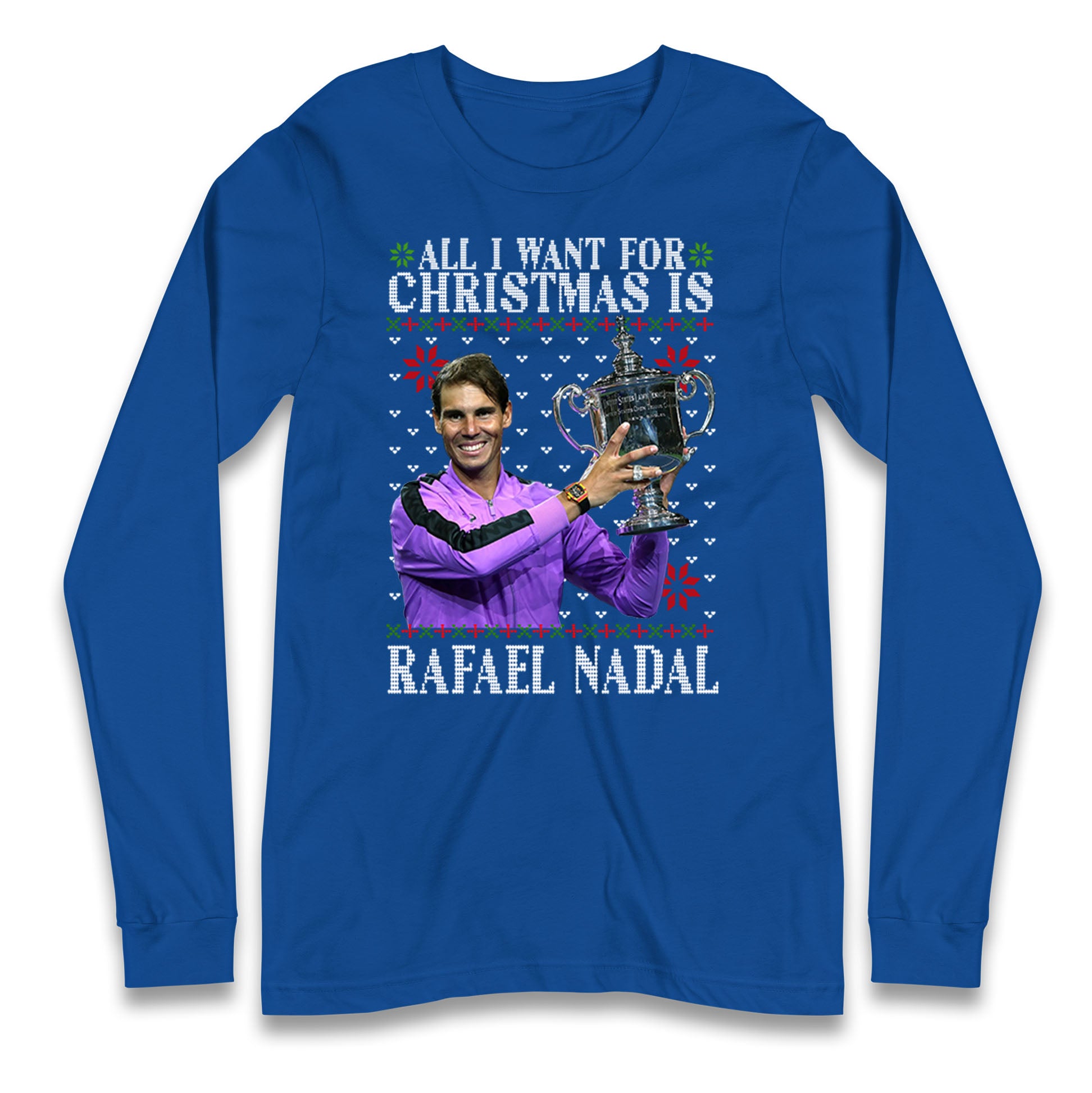 rafael nadal long sleeve t-shirt