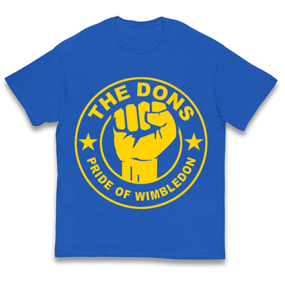 AFC Wimbledon Football Kids T Shirt