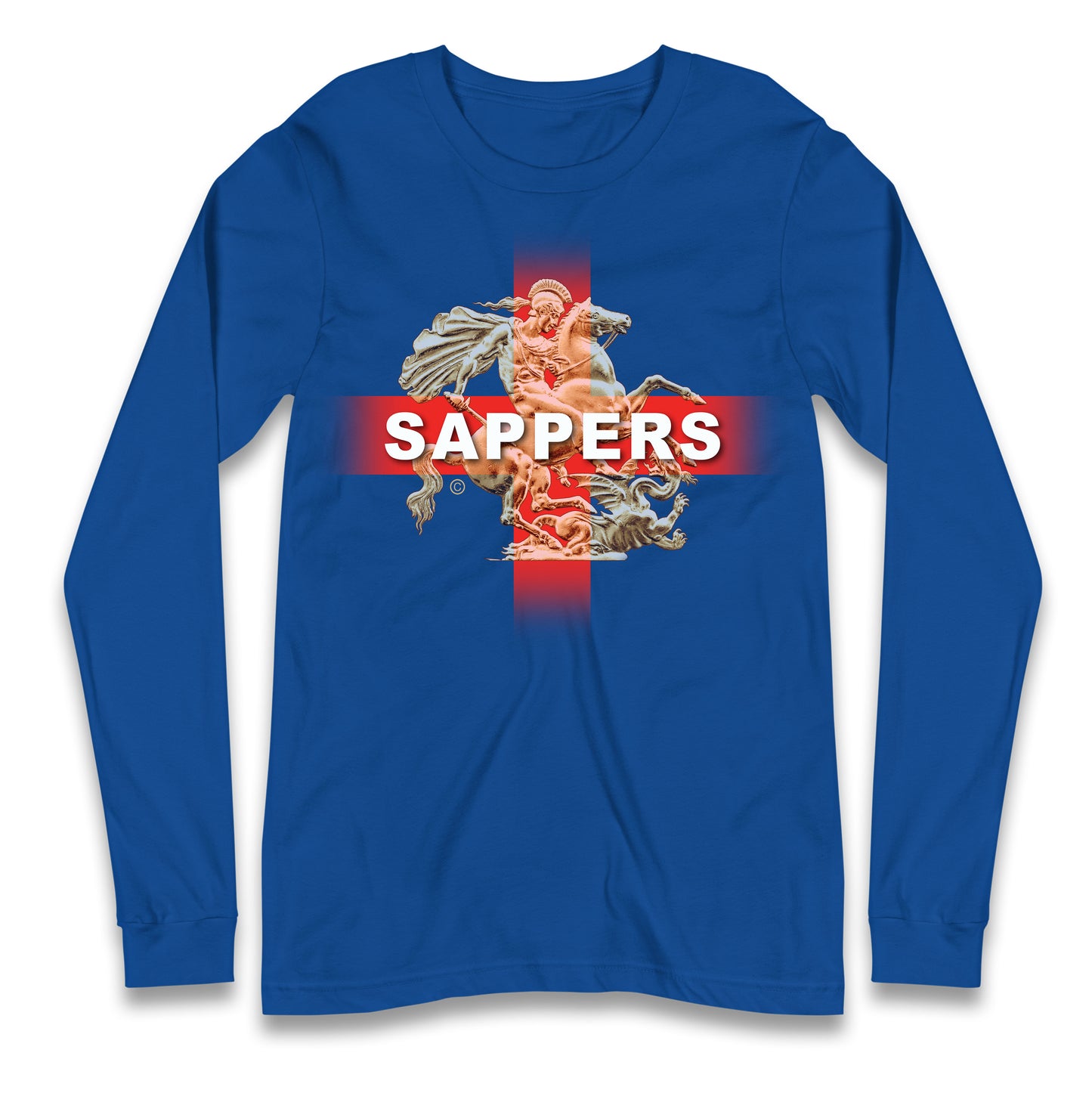 Royal Engineers Sappers England Longsleeve T Shirt