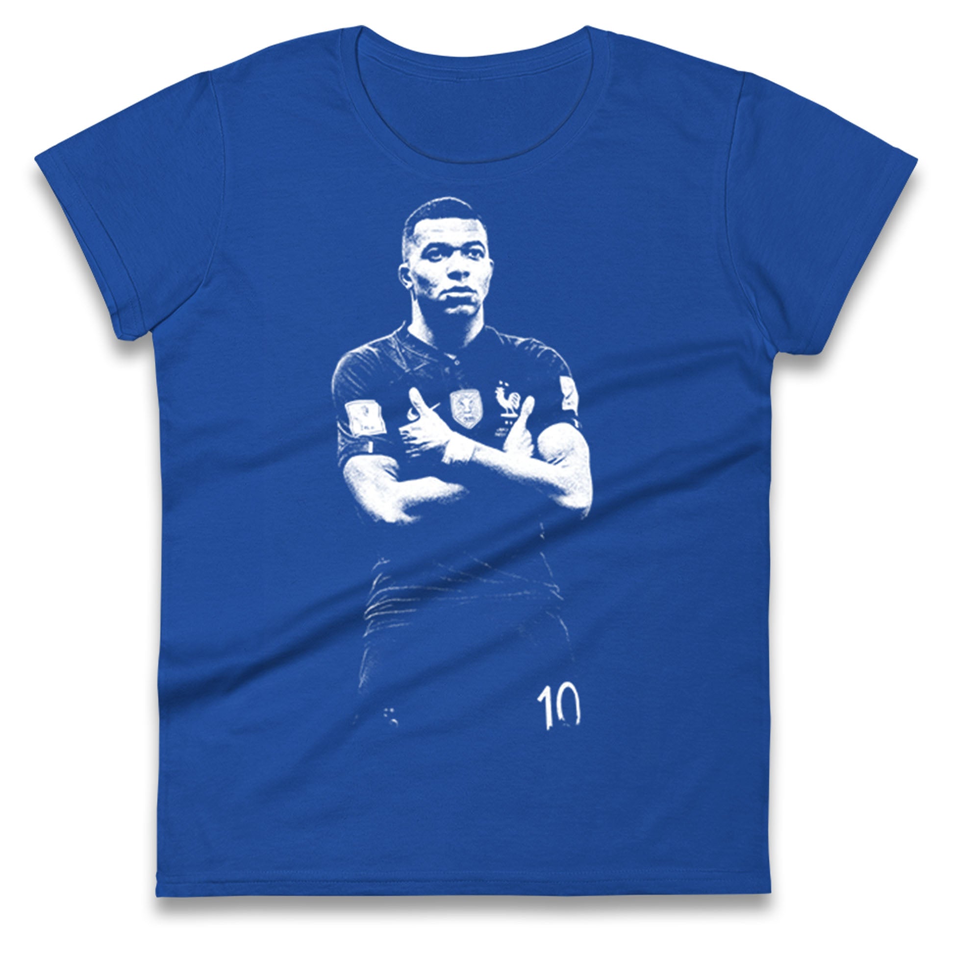  France Footballer Ladies T Shirt