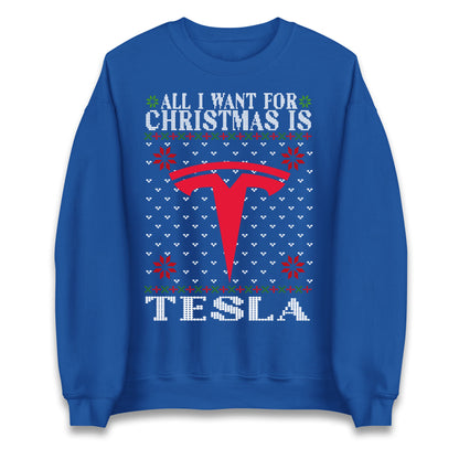 Tesla Christmas Jumper
