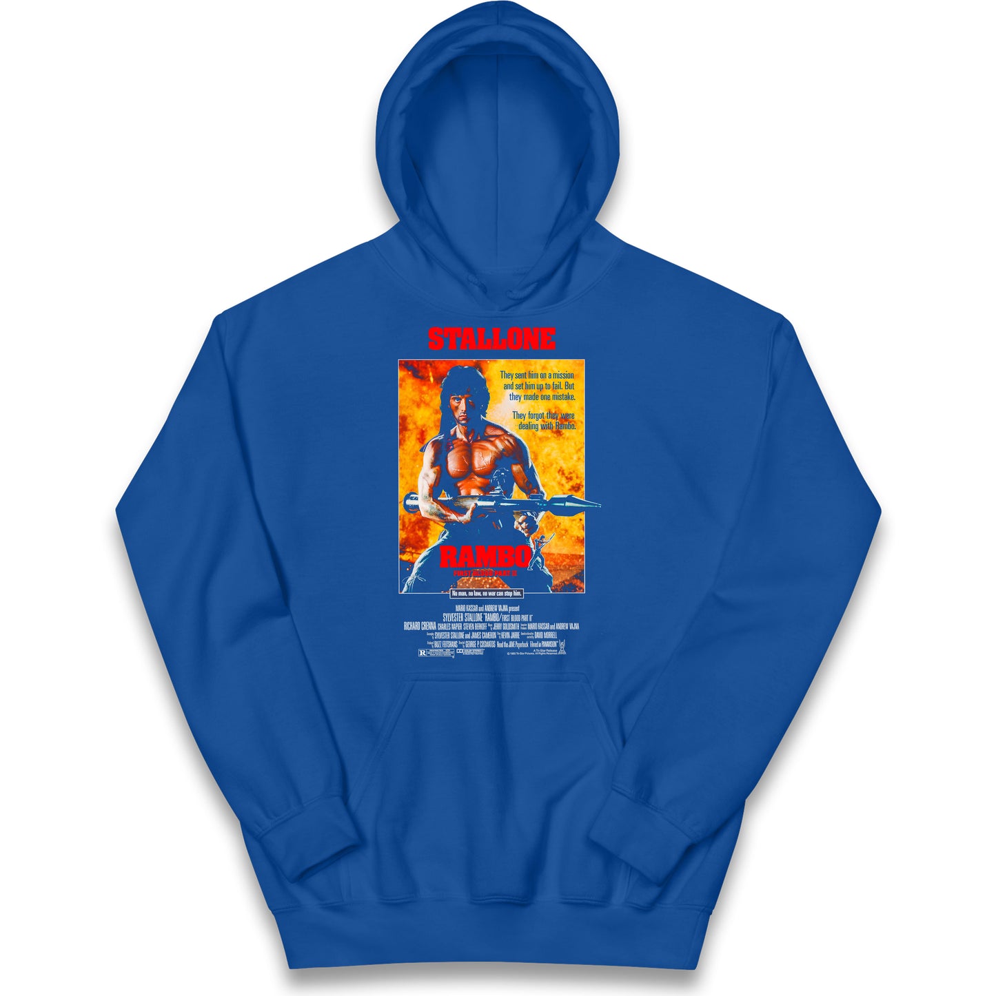 Rambo Movies Kids Hoodie