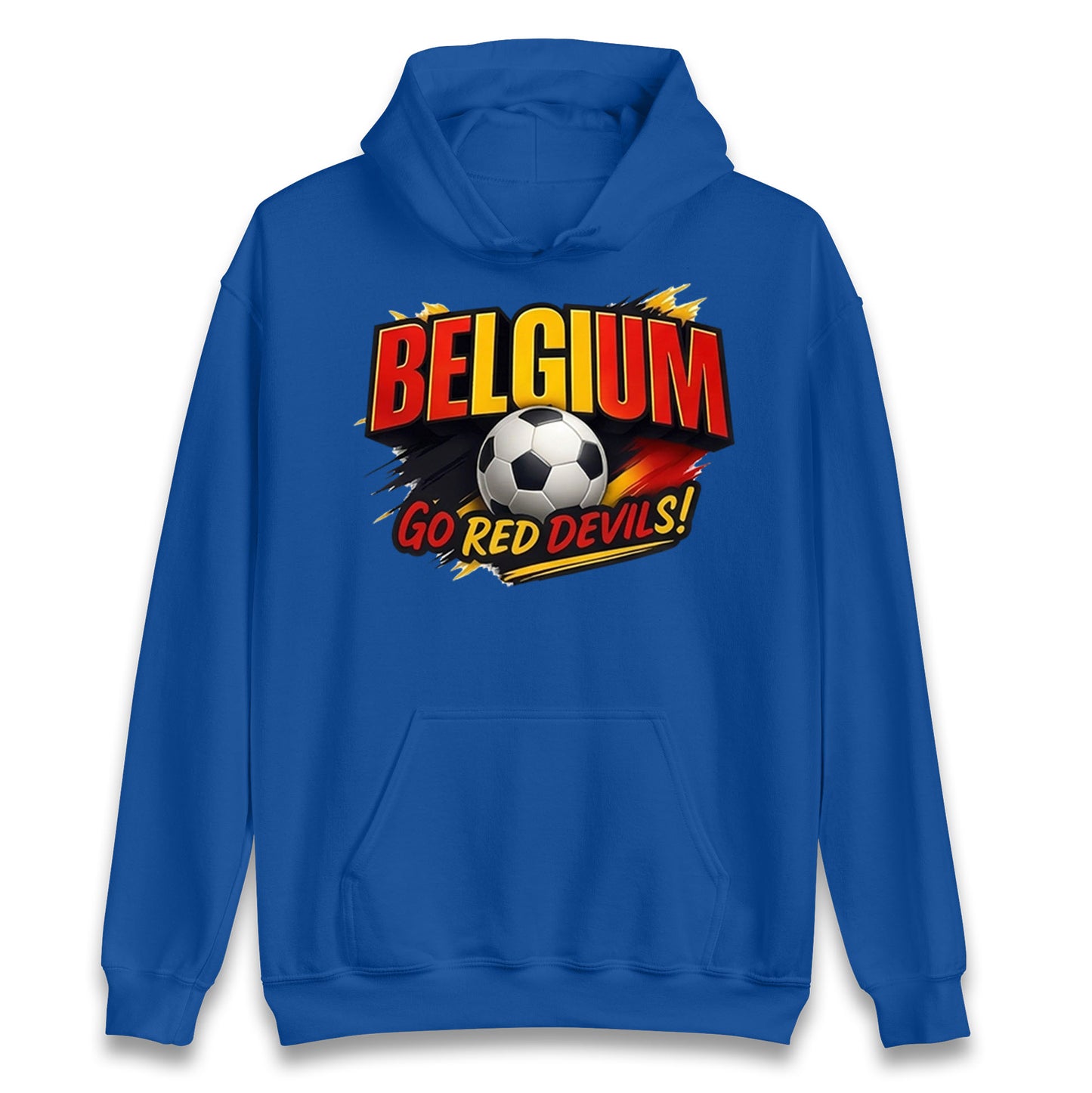 Belgium Retro Football Hoodie
