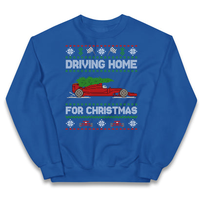 F1 Christmas Kids Jumper