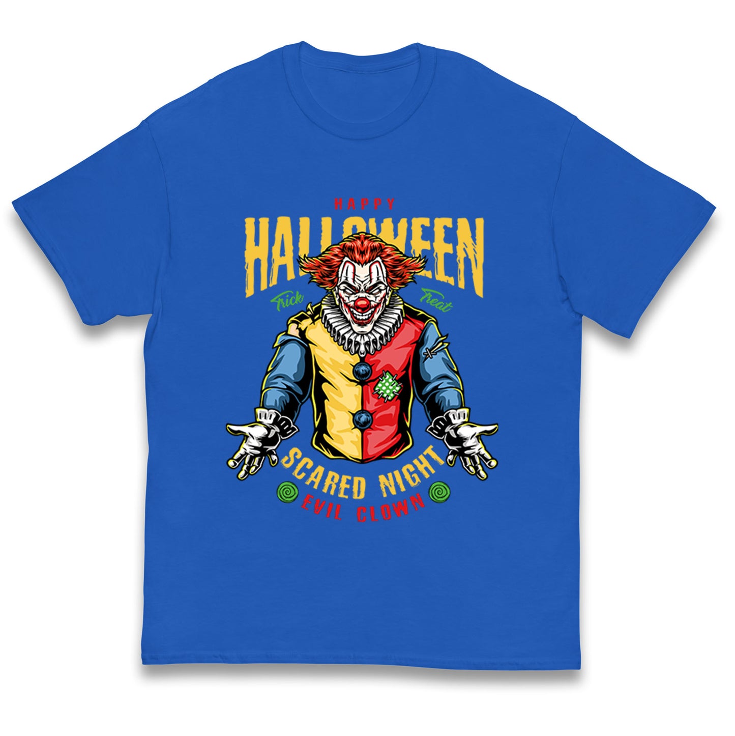 Halloween Clown Kids T Shirt