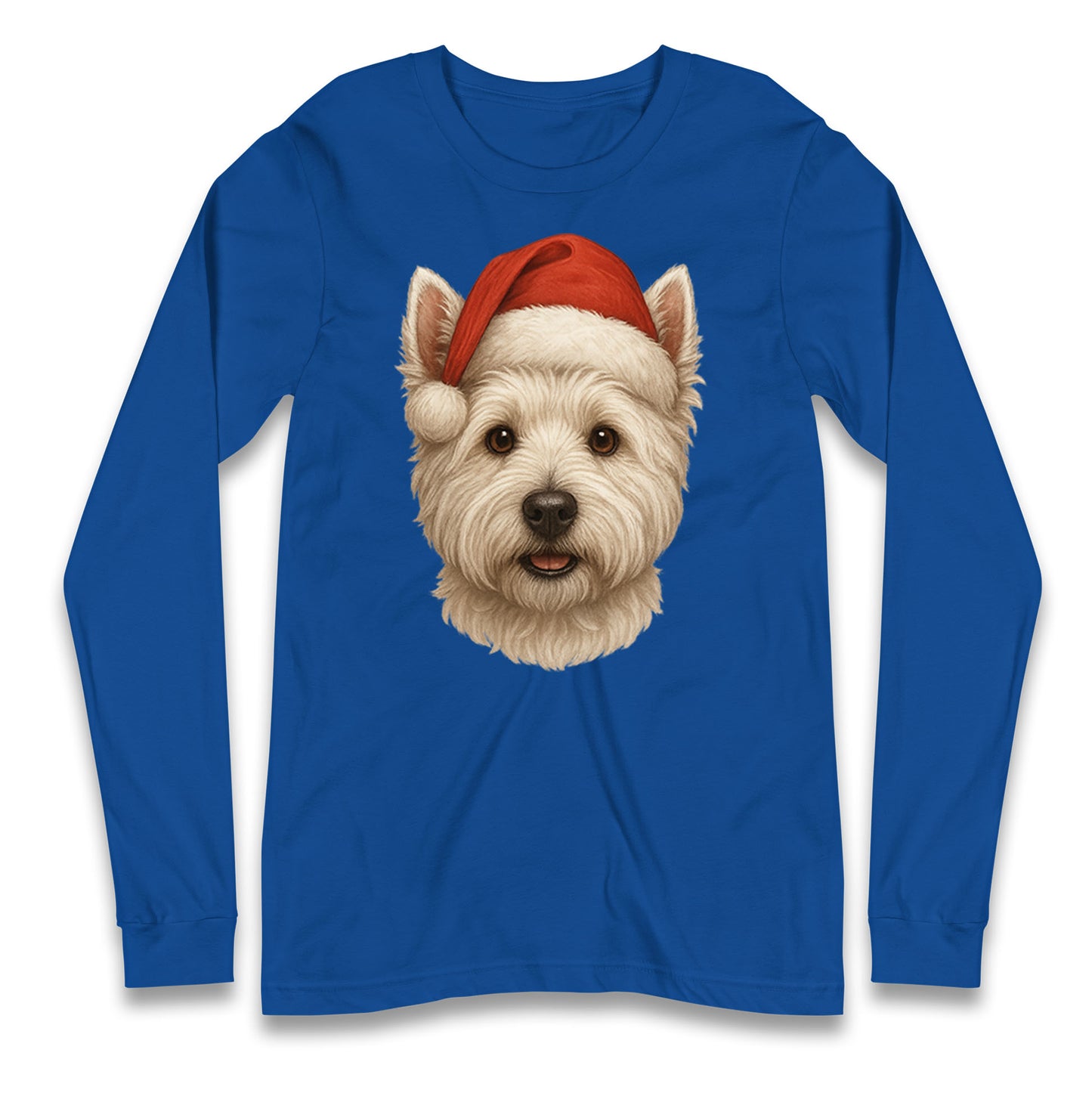 West Highland White Terrier Christmas Longsleeve T Shirt