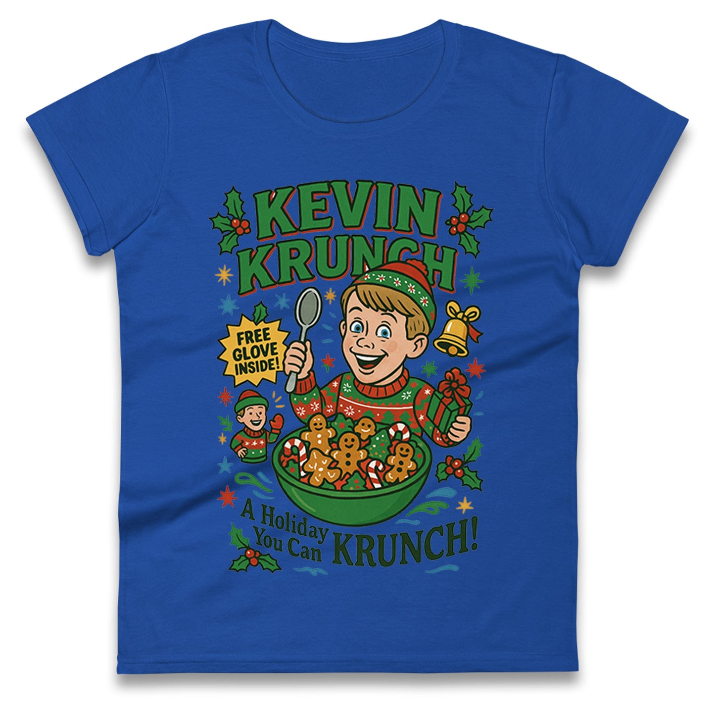 Kevin Home Alone Ladies T Shirt