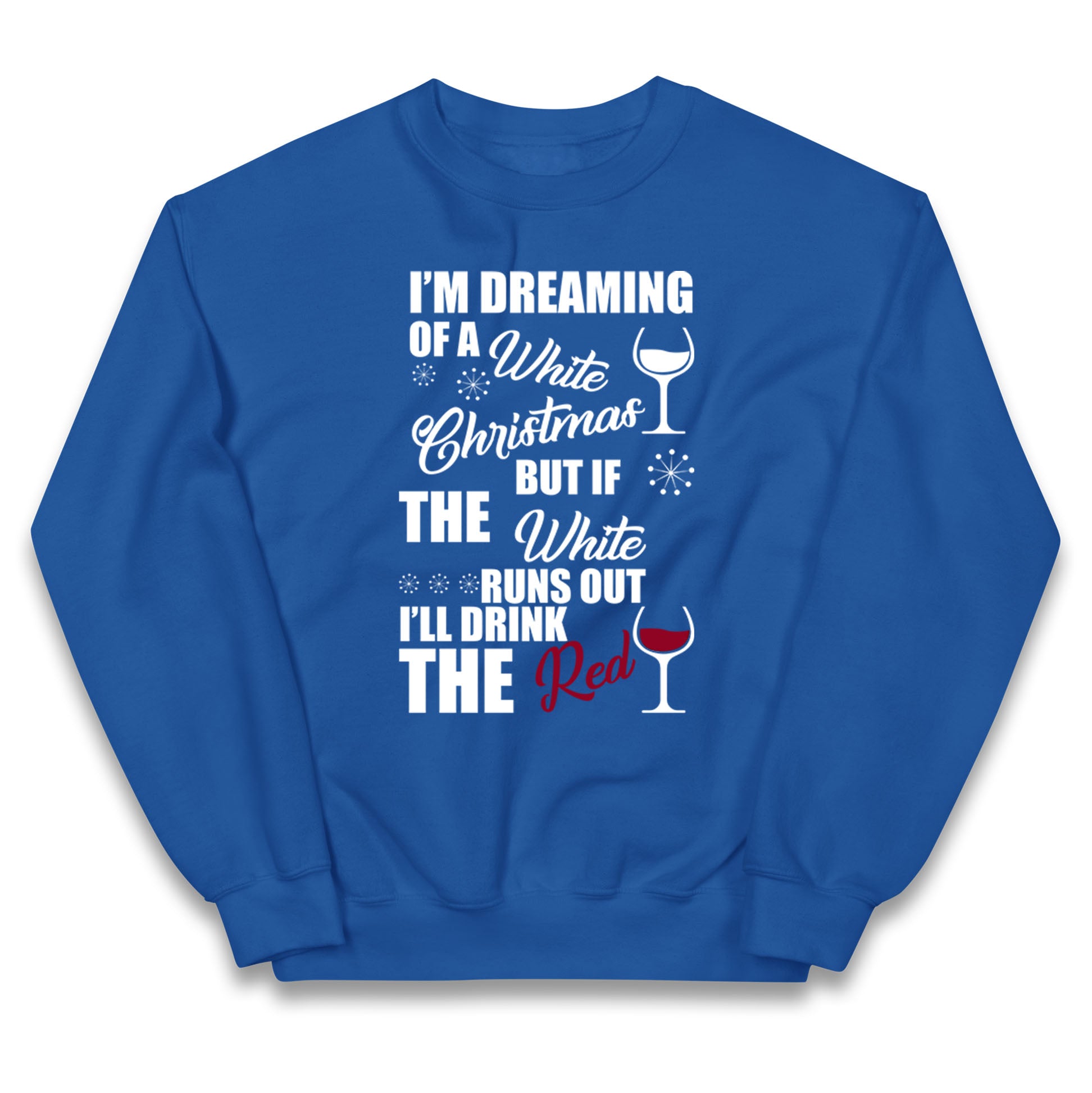 Wine Christmas Kids Jumper