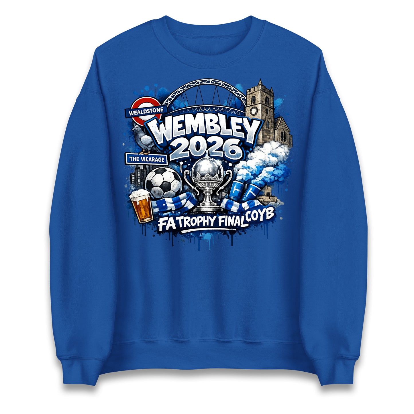 Wealdstone FA Trophy Final Wembley 2026 | Buy FA Trophy Wear Jumper 