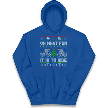 BMX Christmas Kids Hoodie