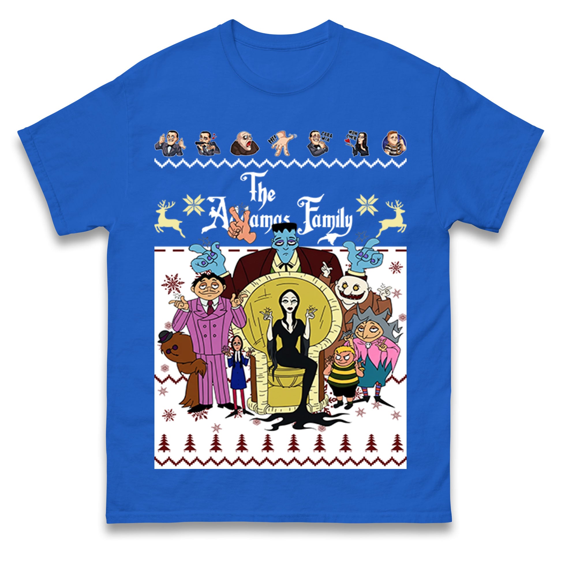 The Addams Family Christmas T Shirt
