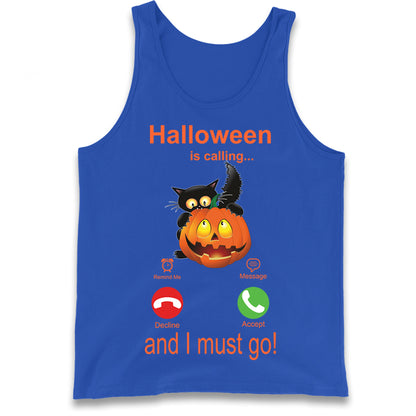 Halloween Is Calling Tank Top
