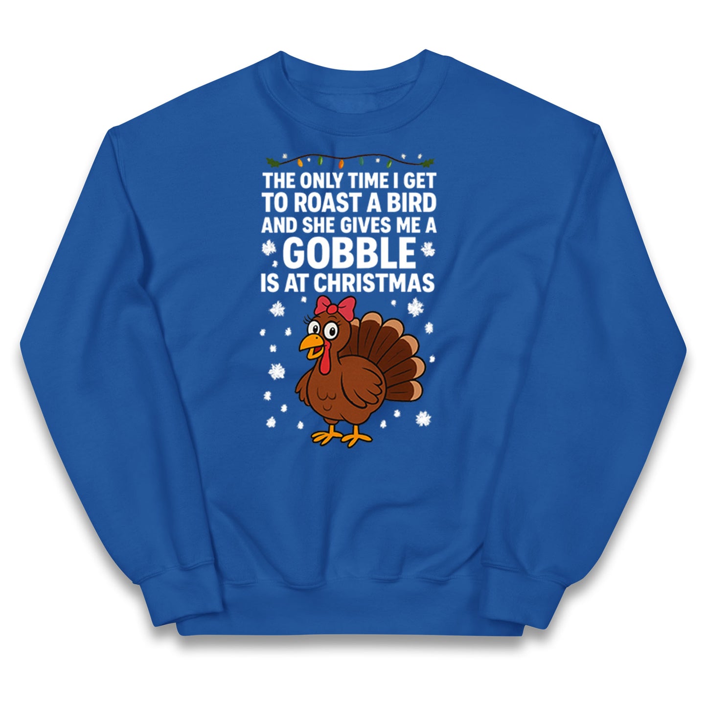 Rude Christmas Kids Jumper