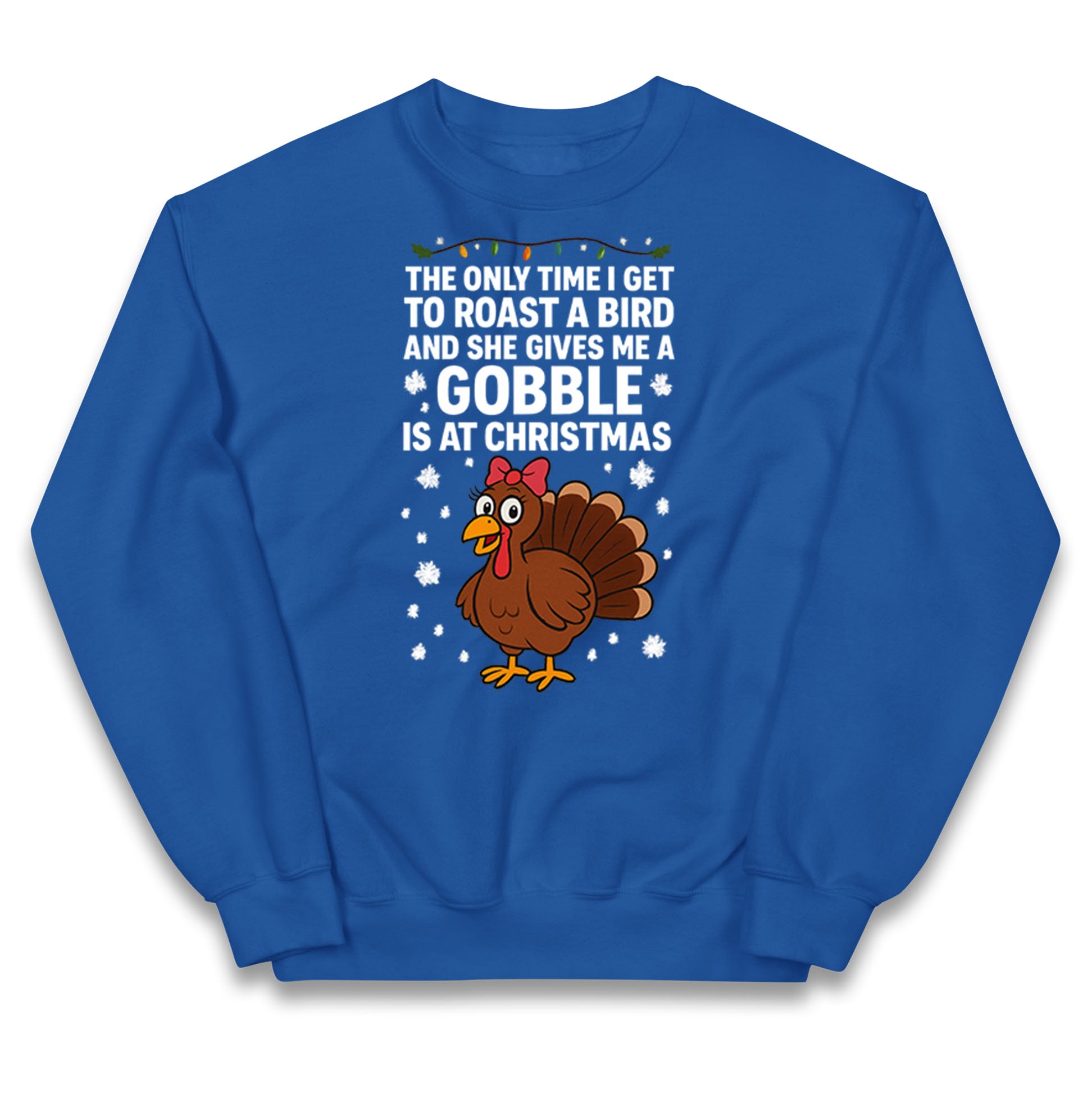 Rude Christmas Kids Jumper