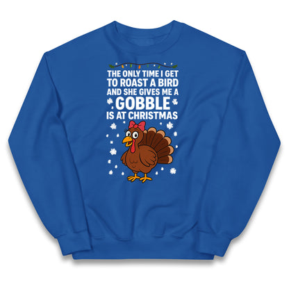 Rude Christmas Kids Jumper