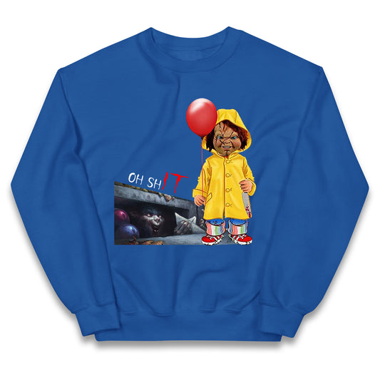 Chucky Doll Horror Halloween Kids Jumper