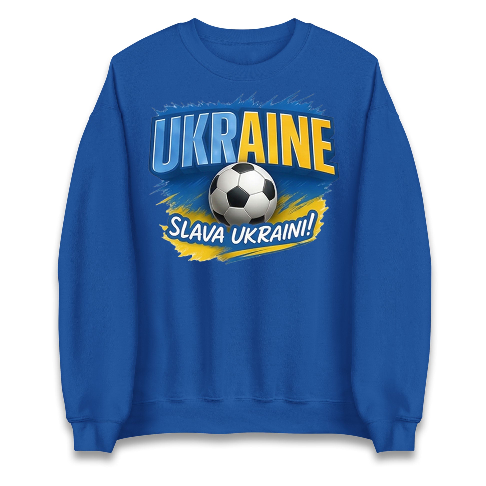 Ukraine Retro World Cup Kids Jumper