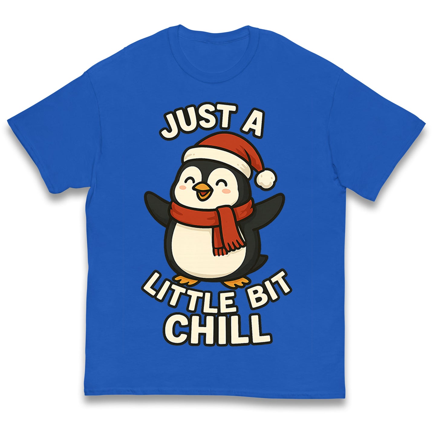 Penguin Christmas Kids T Shirt