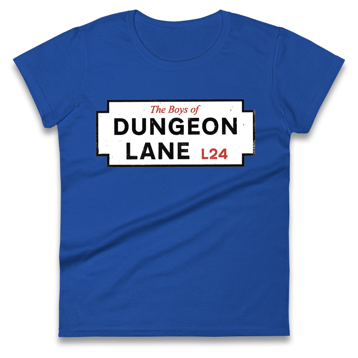 The Boys Of Dungeon Lane Ladies T Shirt