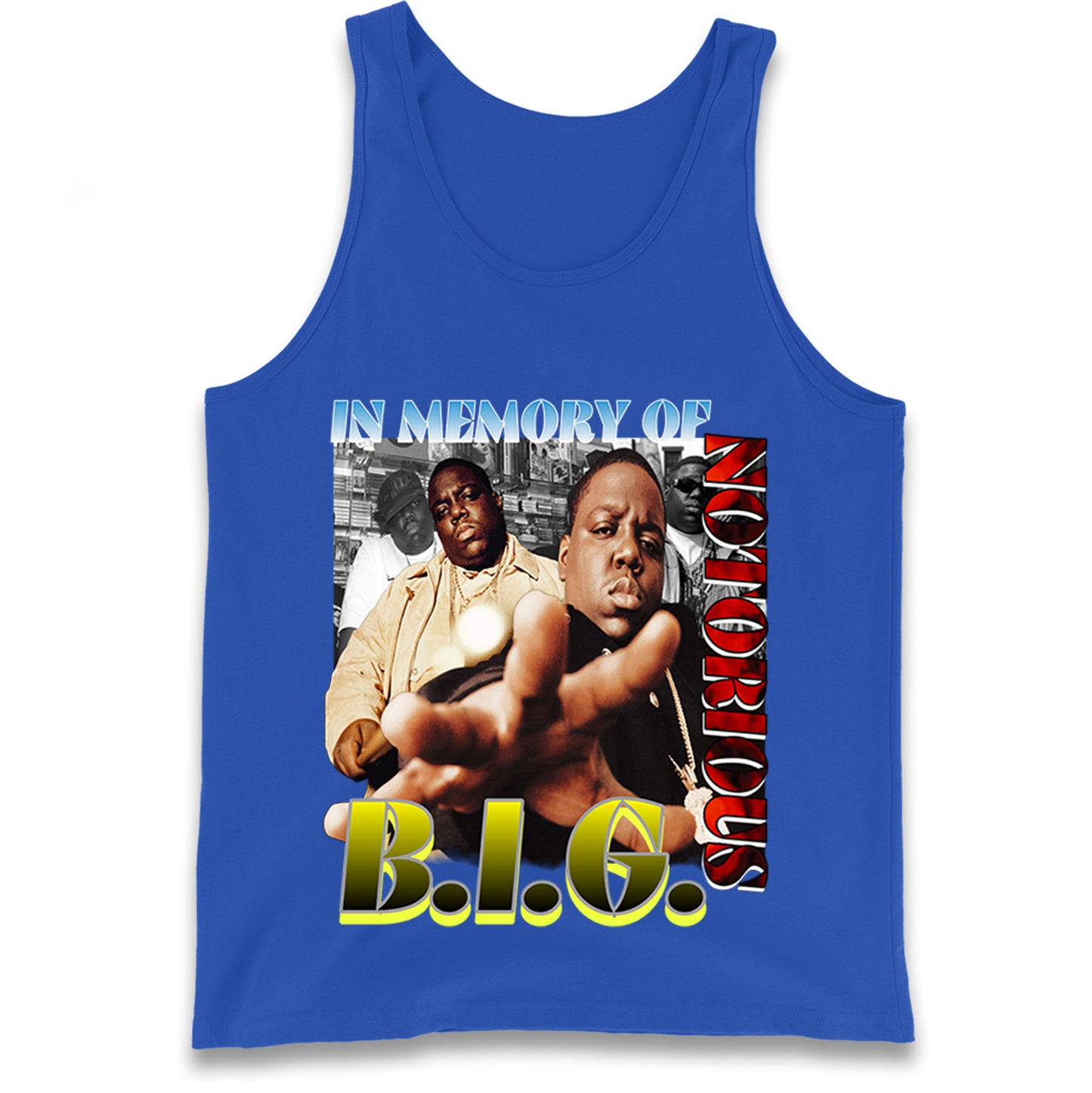 In memory of Notorious B.I.G. Tank Top
