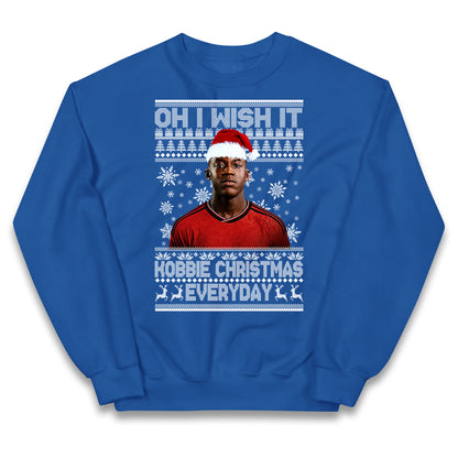 Kobbie Mainoo Christmas Kids Jumper