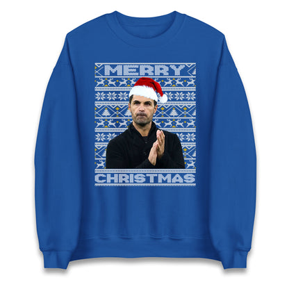 mikel arteta christmas sweatshirt