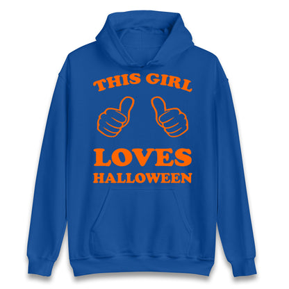 This Girl Loves Halloween Hoodie
