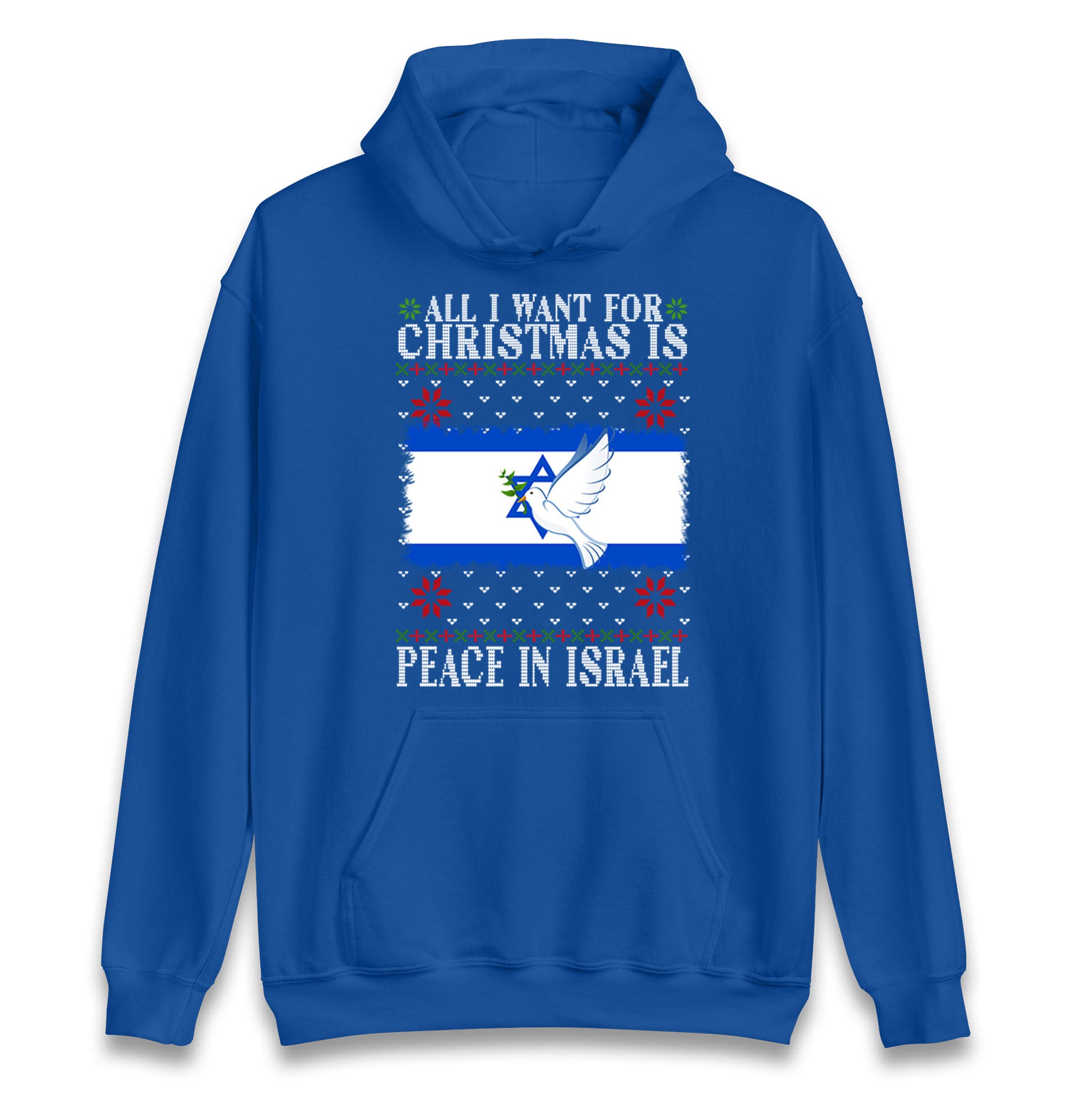 peace in israel hoodie