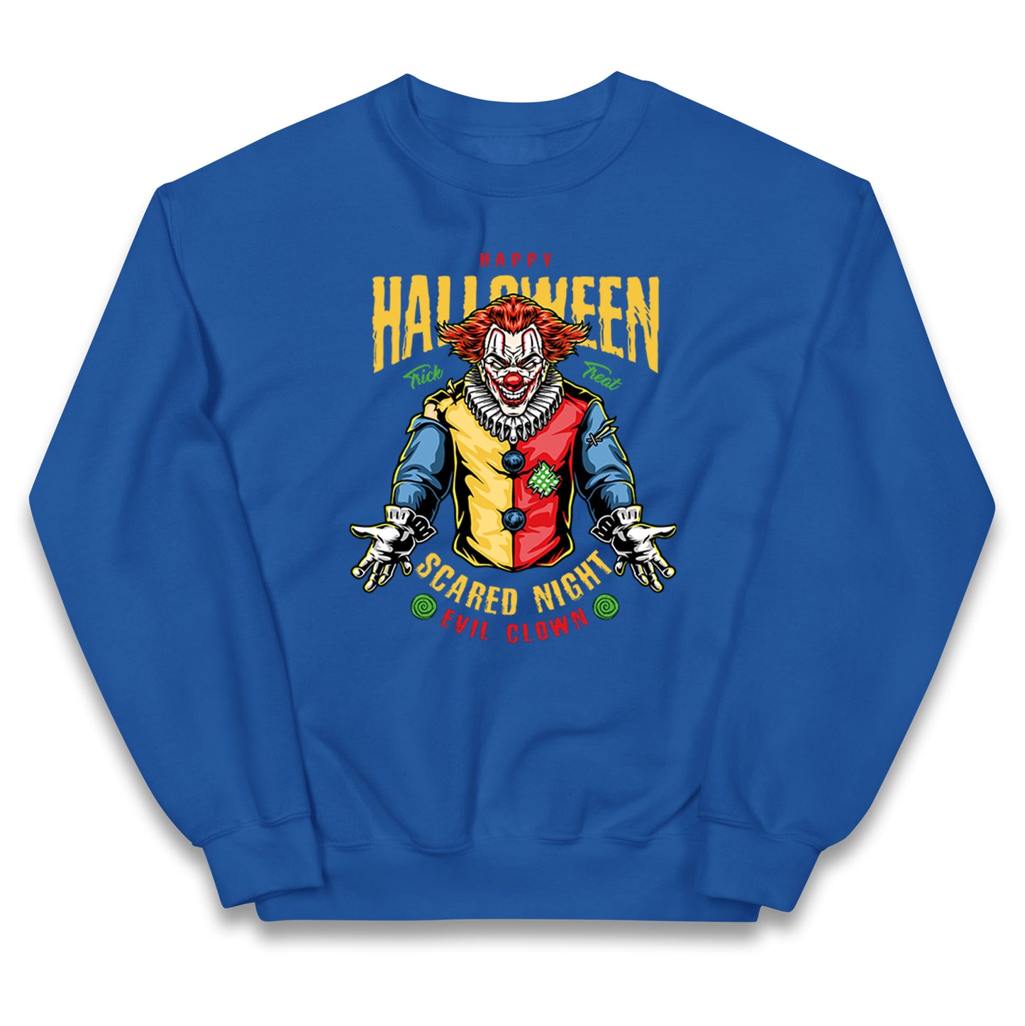 Halloween Clown Kids Jumper
