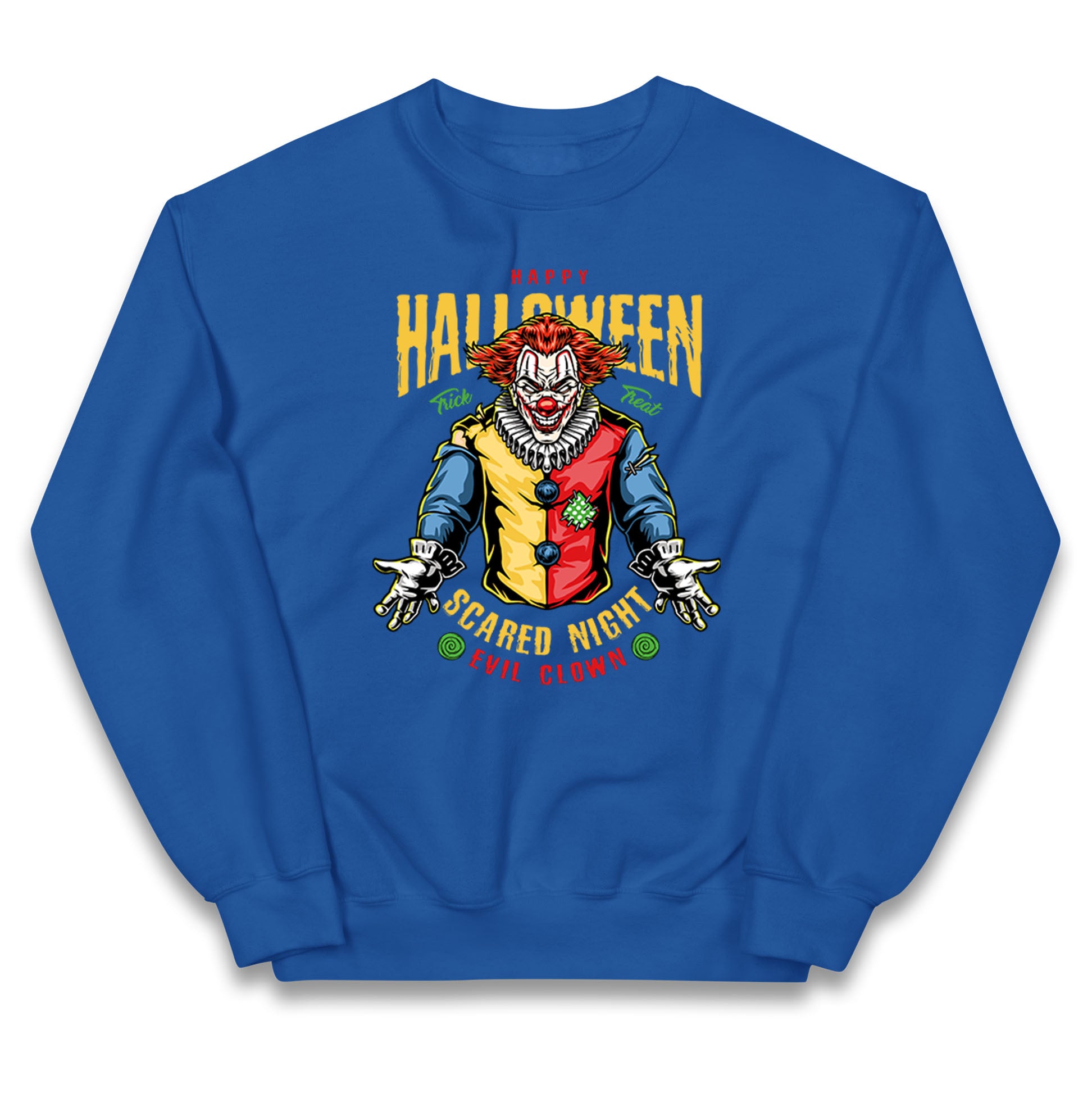 Halloween Clown Kids Jumper