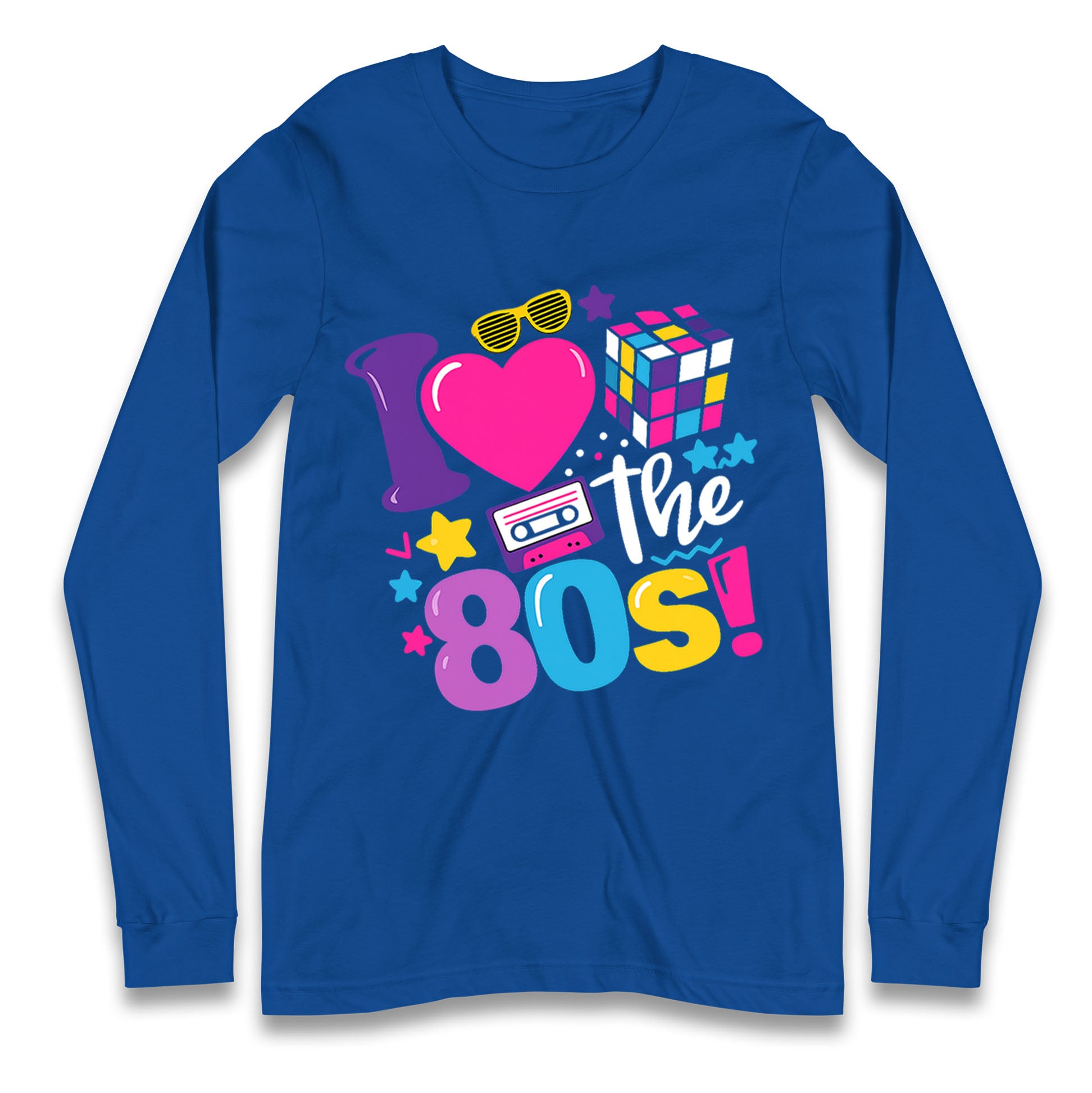 I Love The 80's Longsleeve T Shirt