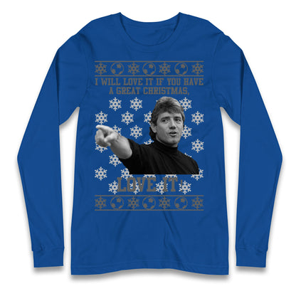 Kevin Keegan Christmas Long Sleeve T Shirt