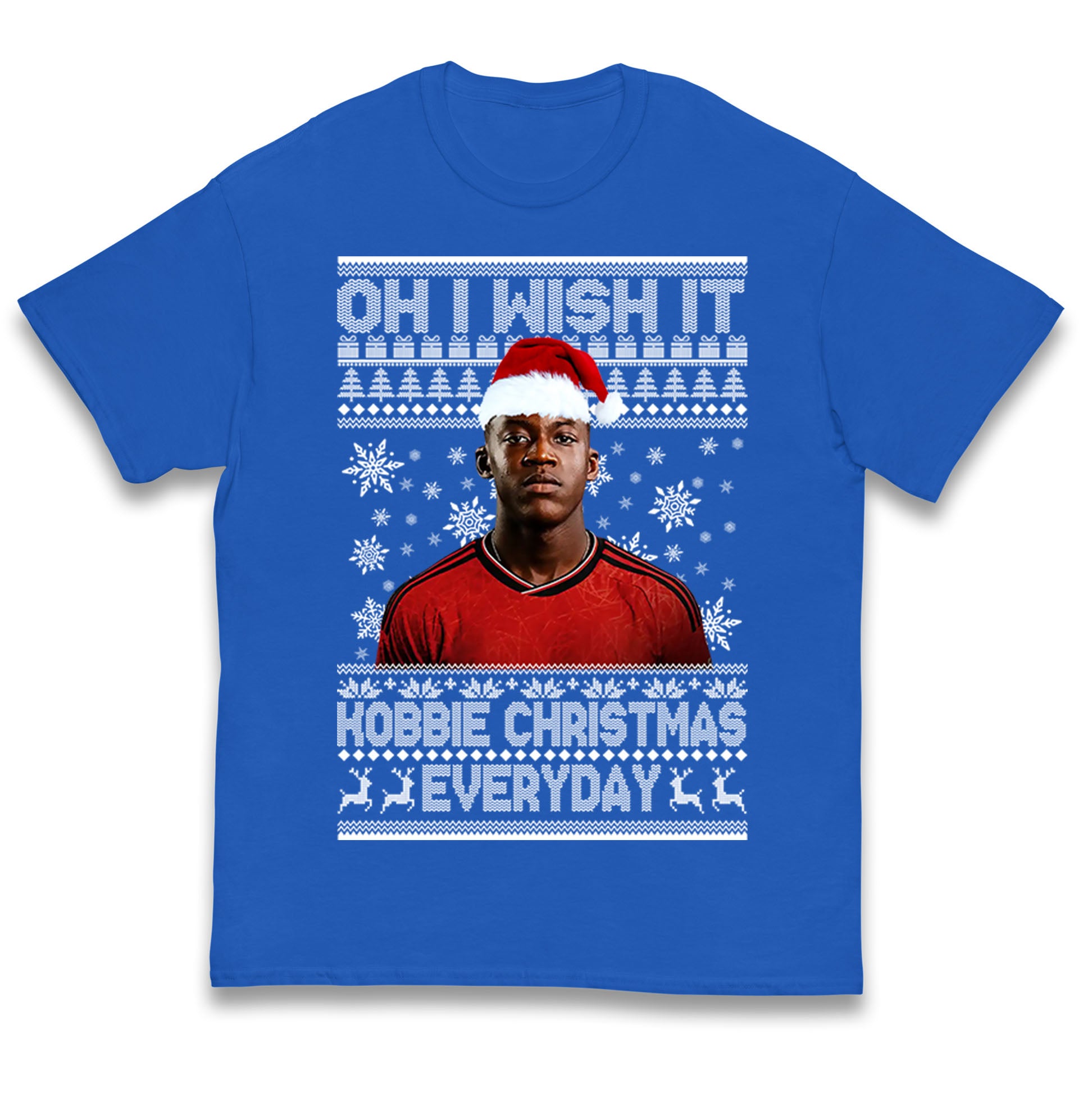 Kobbie Mainoo Christmas Kids T Shirt