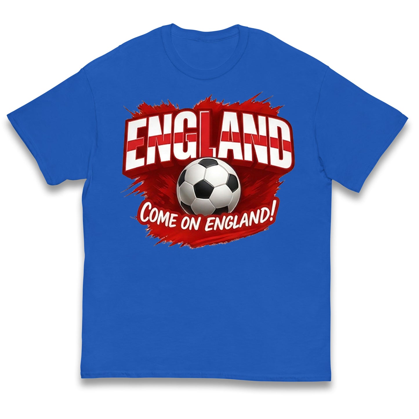 England Retro World Cup Kids T Shirt