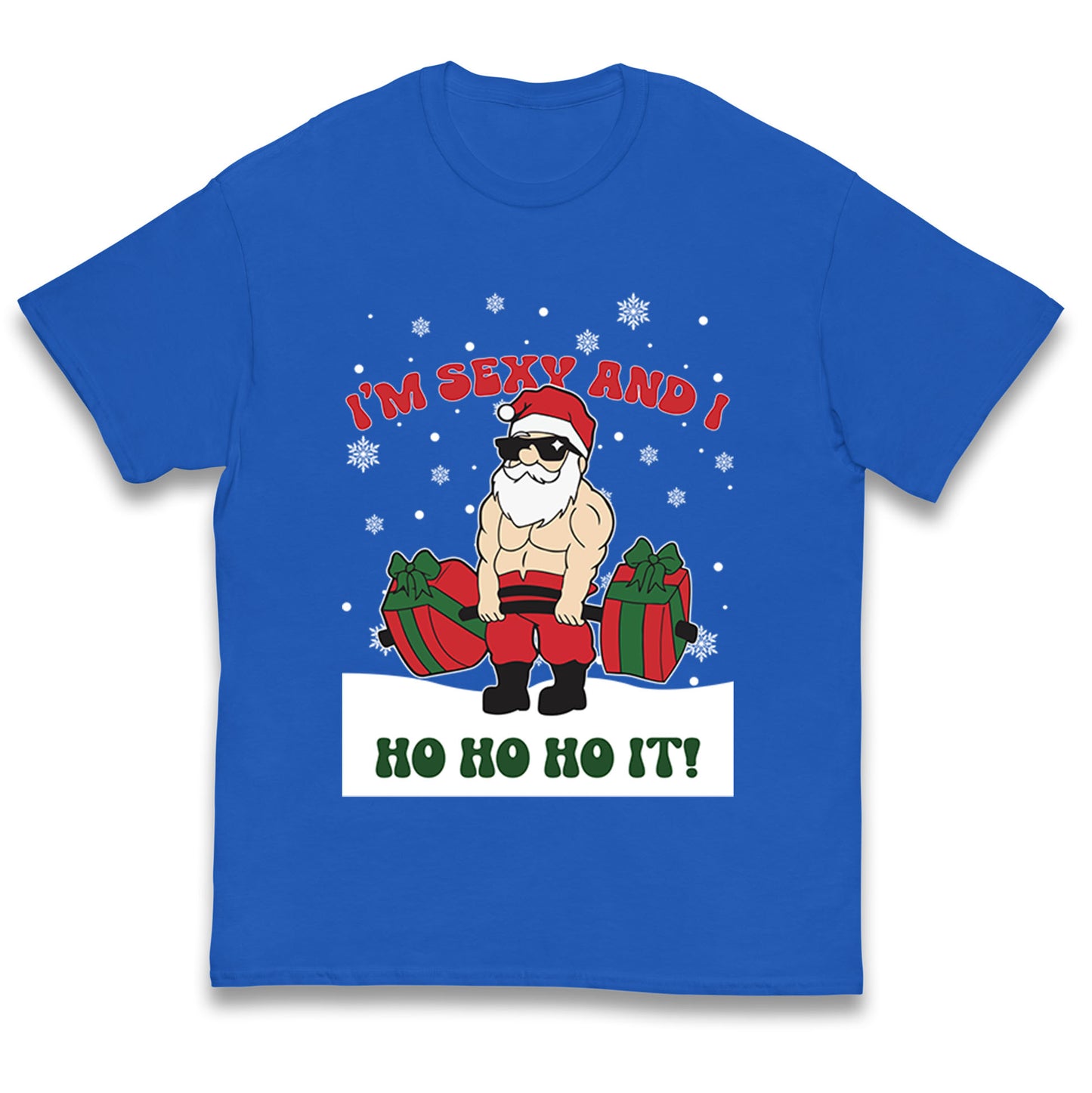 Santa Claus Ho Ho Ho Kids T Shirt