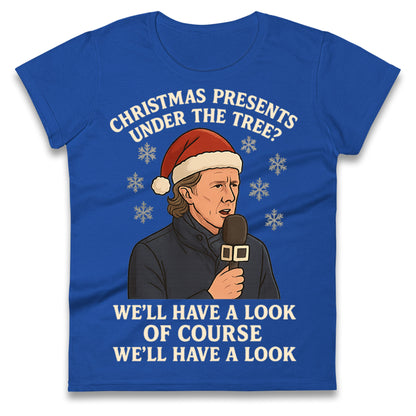 Steve McManaman Christmas Ladies T Shirt