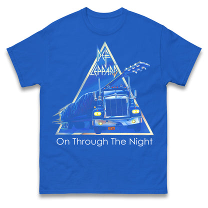 Leppard On Through The Night T Shirt