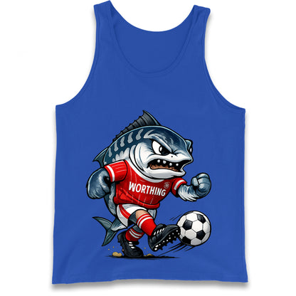 Retro Worthing Football Tank Top
